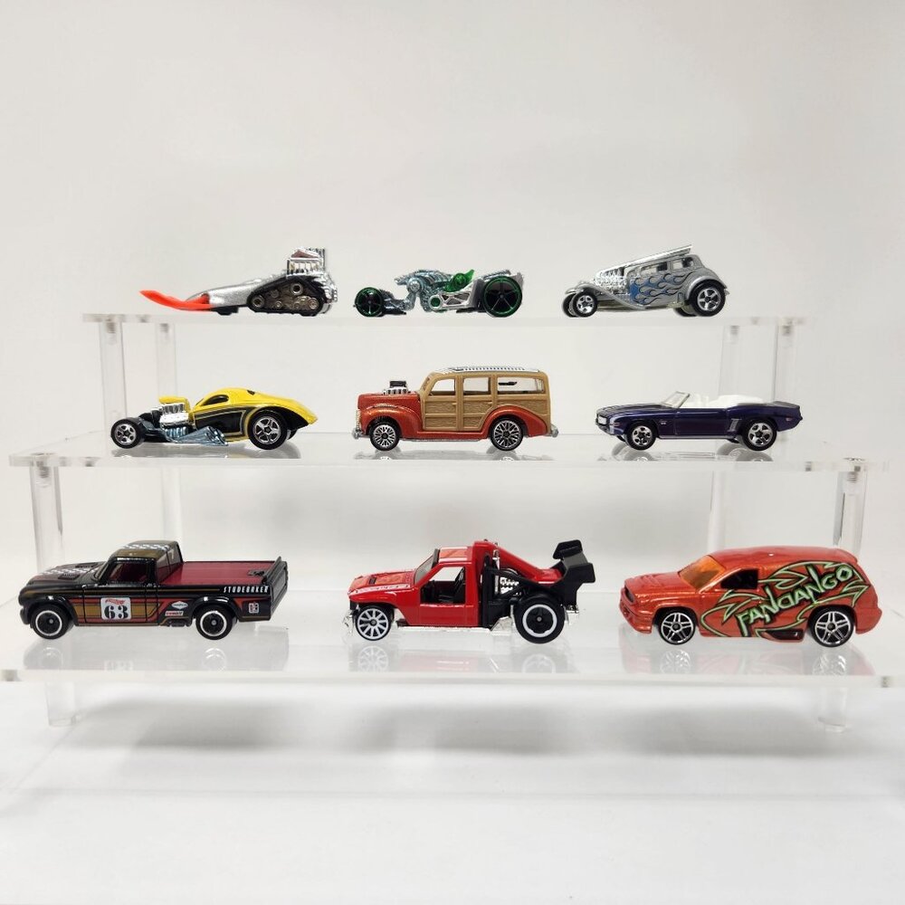 Lot of (9) Hot Wheels Diecast Cars 1996-2022 1/64 (g2)